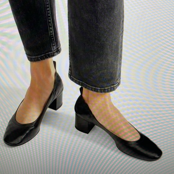 Everlane The Day Heel Black (NWOT) - Picture 1 of 6